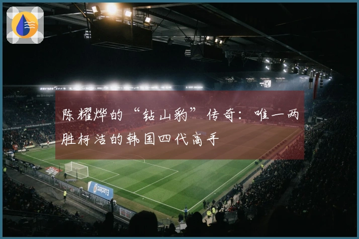 陈耀烨的“钻山豹”传奇：唯一两胜柯洁的韩国四代高手